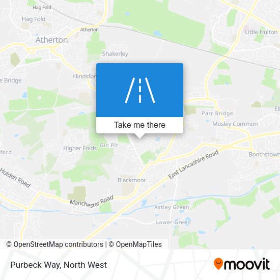 Purbeck Way map