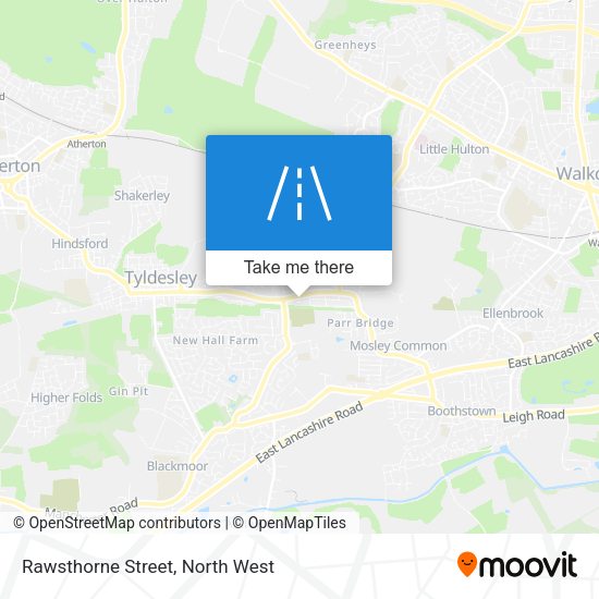 Rawsthorne Street map