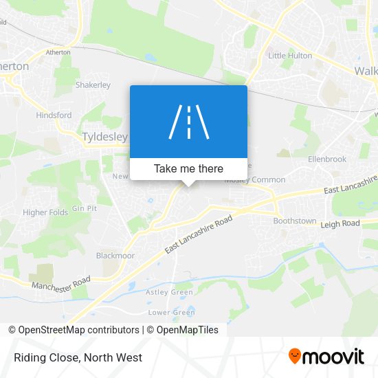 Riding Close map