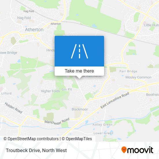 Troutbeck Drive map