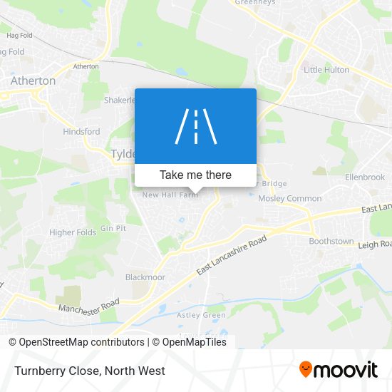 Turnberry Close map