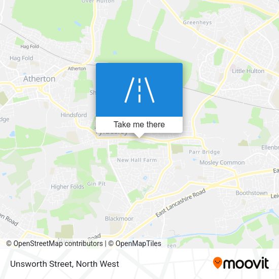 Unsworth Street map