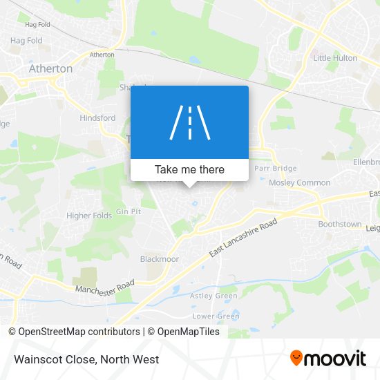 Wainscot Close map