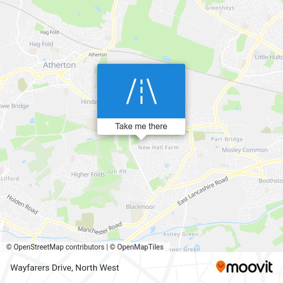 Wayfarers Drive map