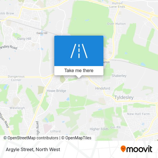 Argyle Street map