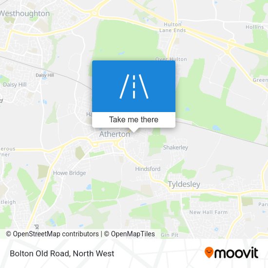 Bolton Old Road map