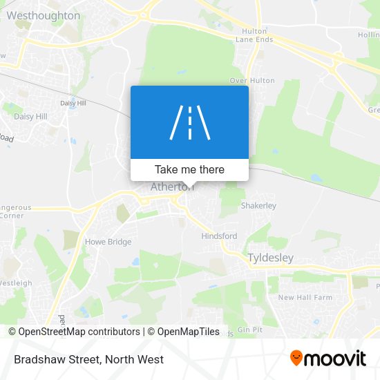 Bradshaw Street map