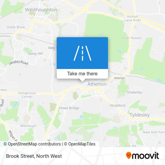 Brook Street map