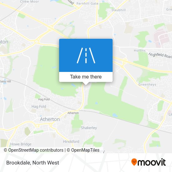 Brookdale map