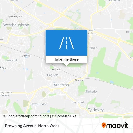 Browning Avenue map