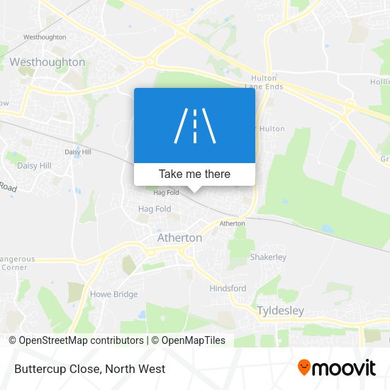 Buttercup Close map
