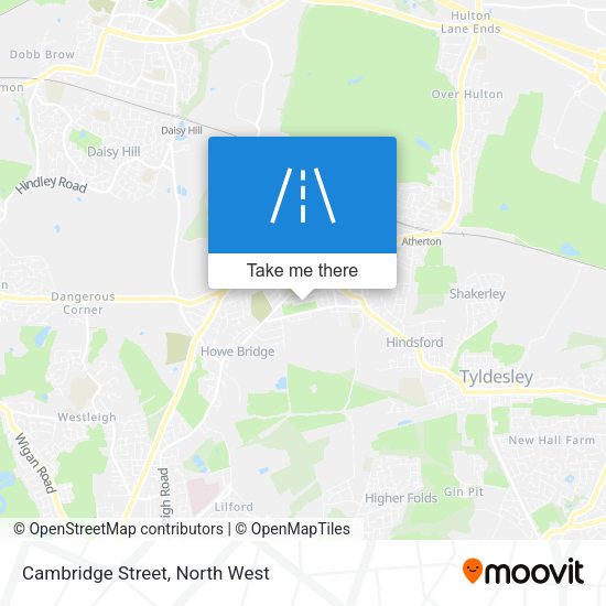 Cambridge Street map