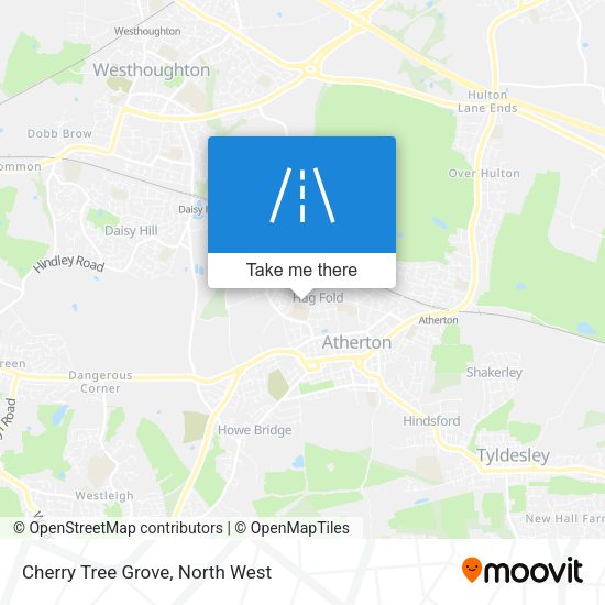 Cherry Tree Grove map