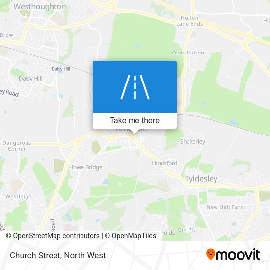 Church Street map