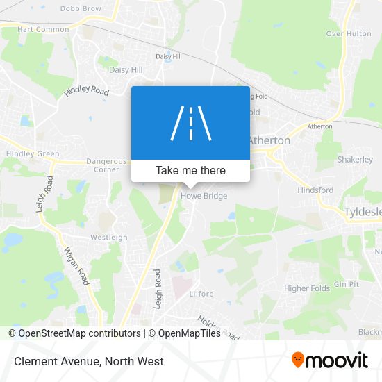Clement Avenue map