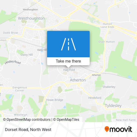 Dorset Road map