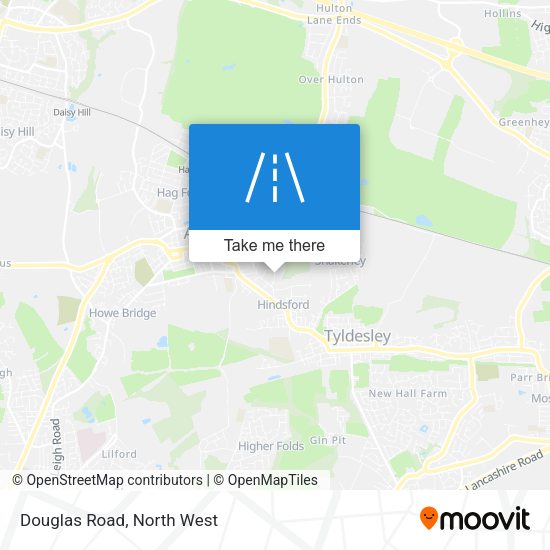 Douglas Road map