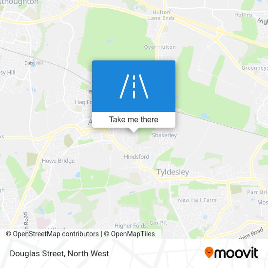 Douglas Street map
