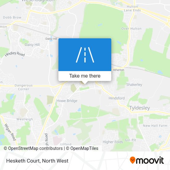 Hesketh Court map