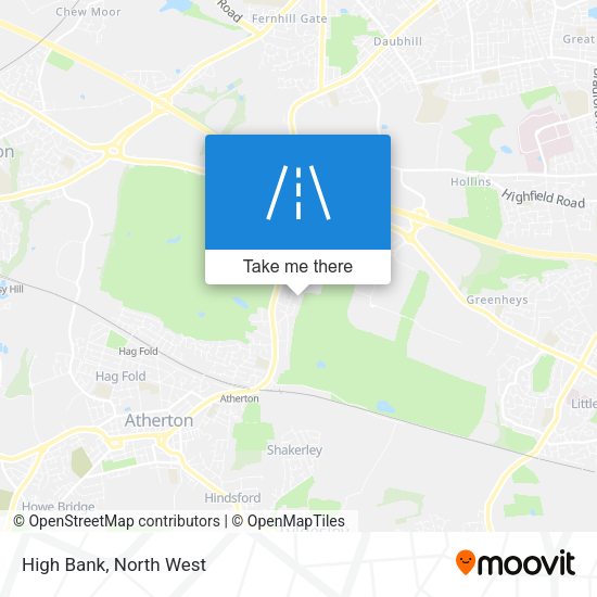 High Bank map