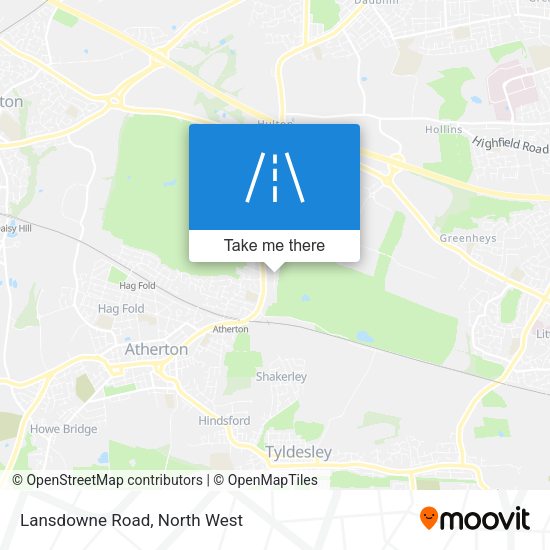 Lansdowne Road map