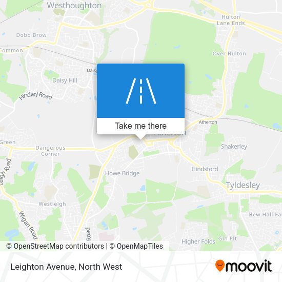 Leighton Avenue map