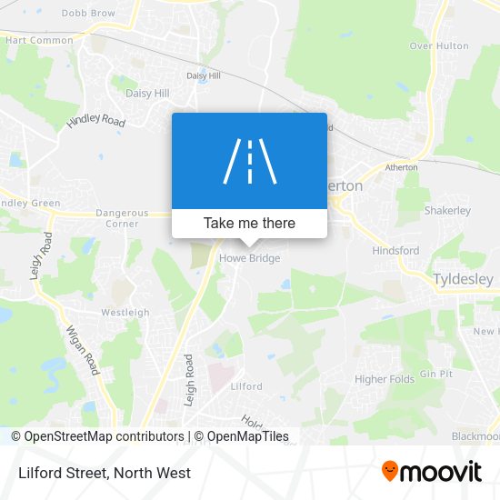 Lilford Street map