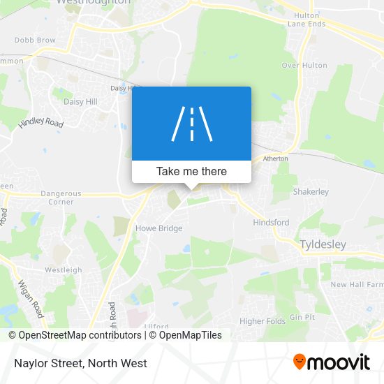 Naylor Street map