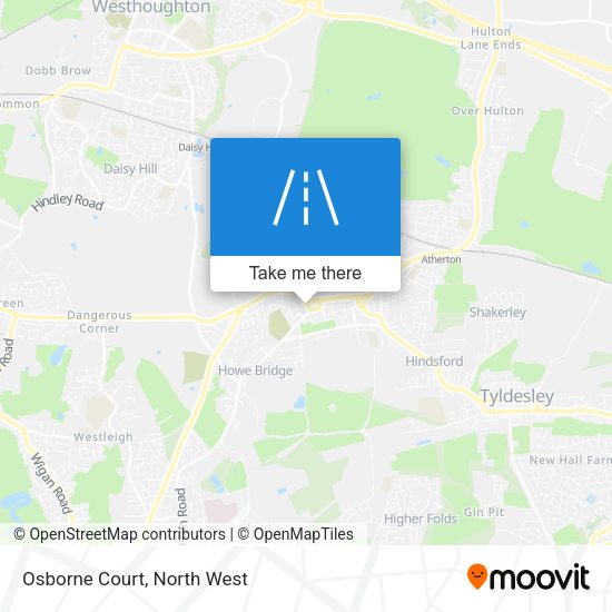 Osborne Court map