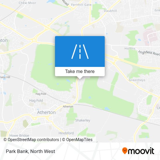 Park Bank map