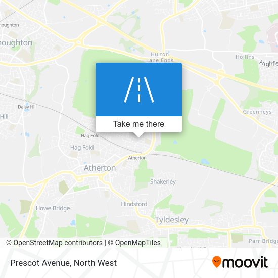 Prescot Avenue map