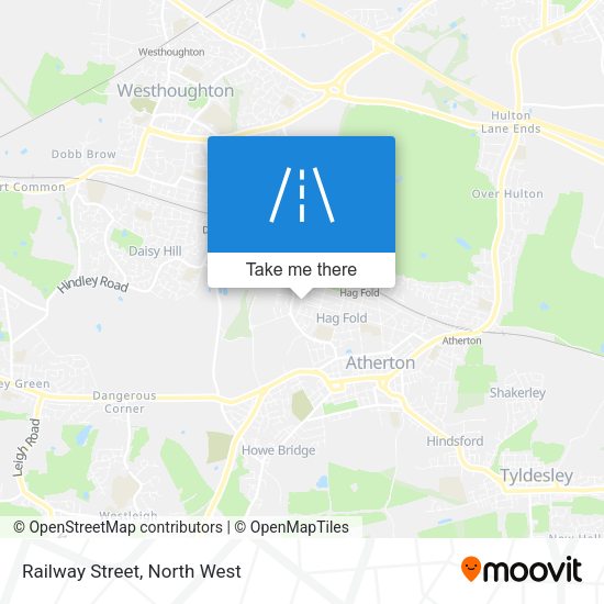 Railway Street map