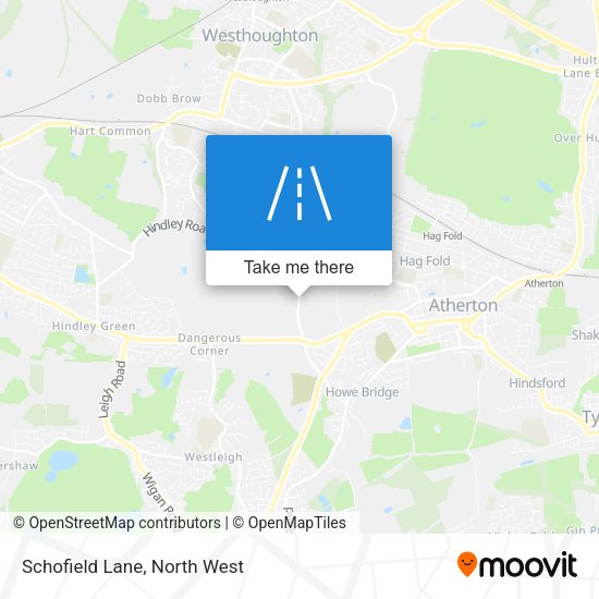 Schofield Lane map