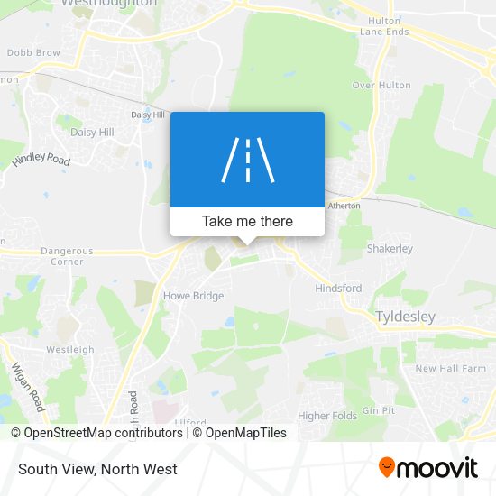 South View map