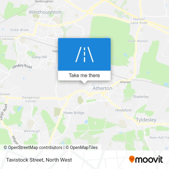 Tavistock Street map