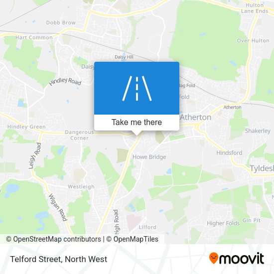 Telford Street map