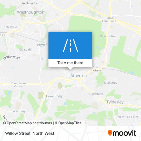 Willow Street map
