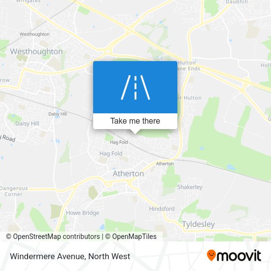 Windermere Avenue map