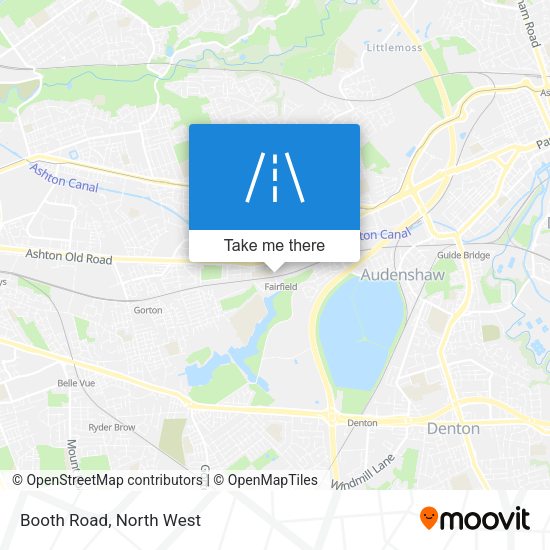 Booth Road map