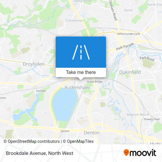Brookdale Avenue map