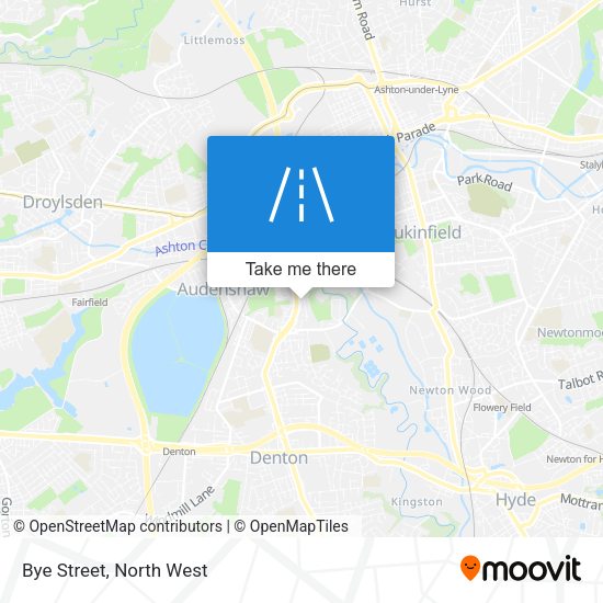Bye Street map