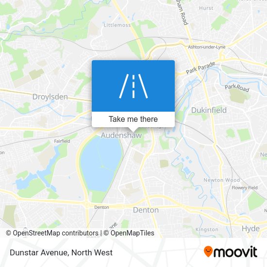 Dunstar Avenue map