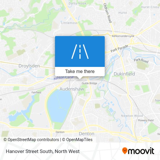 Hanover Street South map