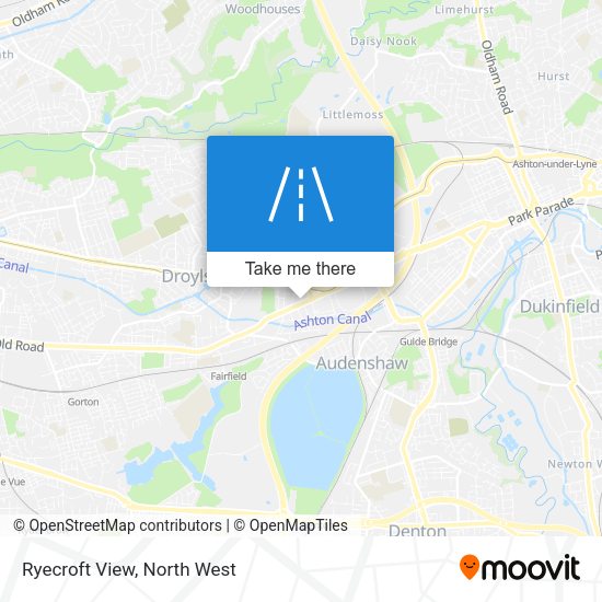 Ryecroft View map