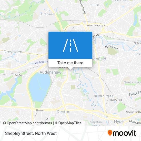 Shepley Street map