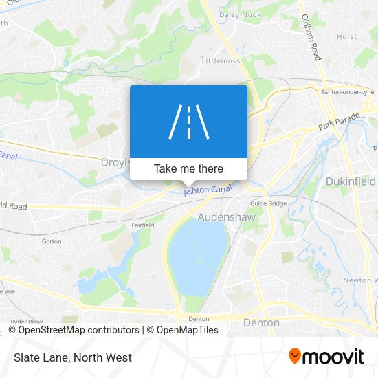 Slate Lane map