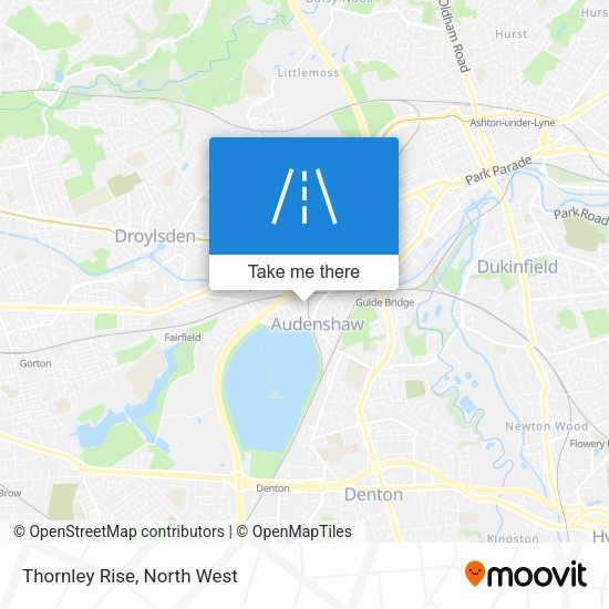 Thornley Rise map