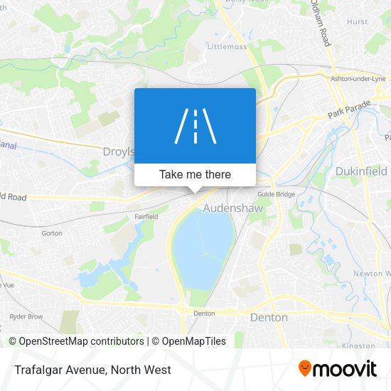 Trafalgar Avenue map