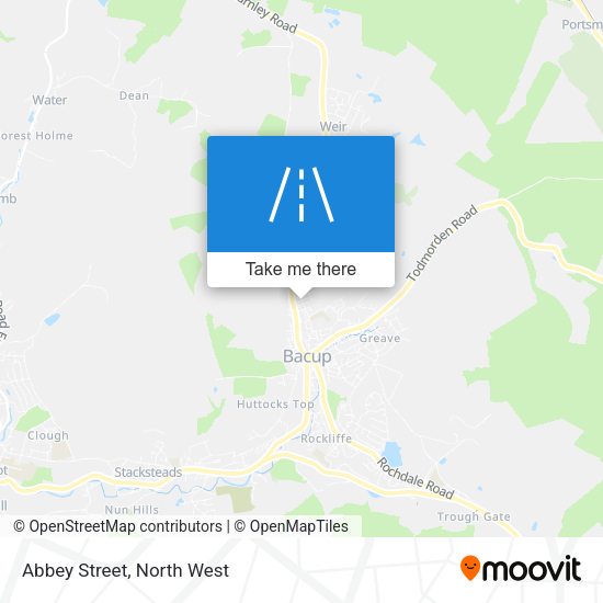 Abbey Street map