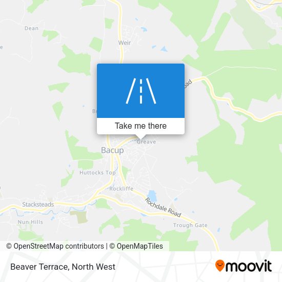 Beaver Terrace map